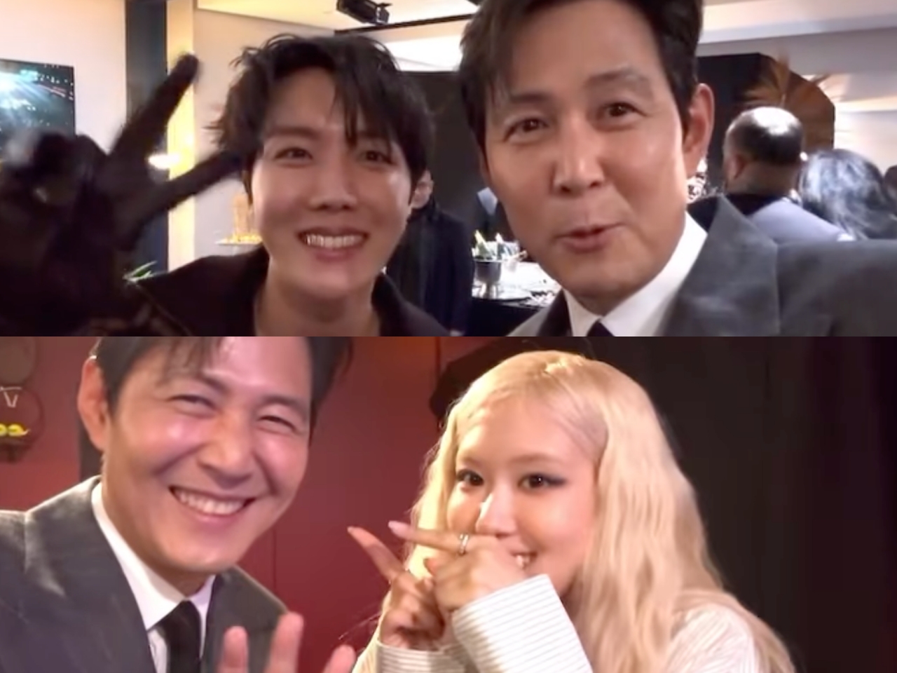 『イカゲーム』俳優イ・ジョンジェの“華麗なる人脈”。BTSにG-DRAGON、マクロン仏大統領ともパチリ【PHOTO】