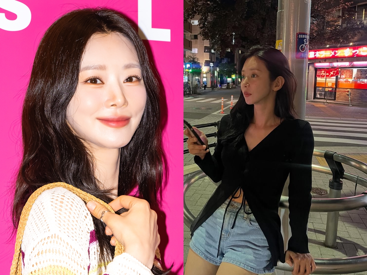 なぜ日本に!?『涙の女王』イ・ジュビン、夜の街でも際立つ“圧倒的存在感”「絶世の美女」【PHOTO】