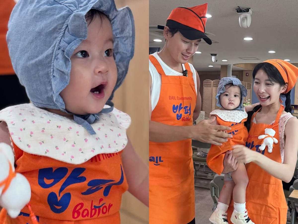 “推し”だった韓国スターと結婚した日本人女性、愛娘の1歳記念を「ボランティア＆寄付」でお祝い！【PHOTO】