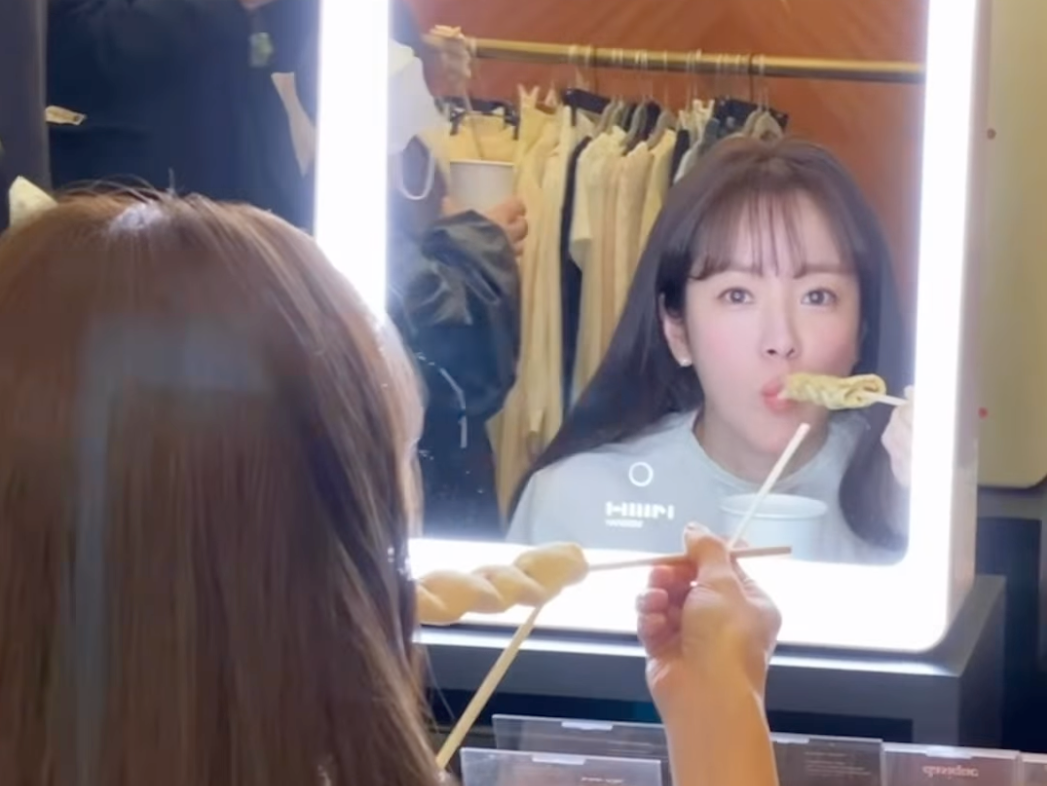 『イ・サン』女優ハン・ジミン、“おでんの季節”に喜び！もぐもぐ食べる姿も「眩しい」【PHOTO】