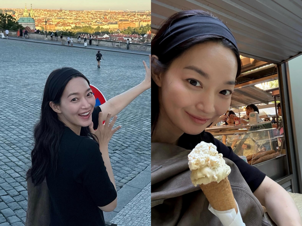 今度は“皇后役”のシン・ミナ、海外でリラックスしたひととき。「生まれ変わるならシン・ミナに」【PHOTO】