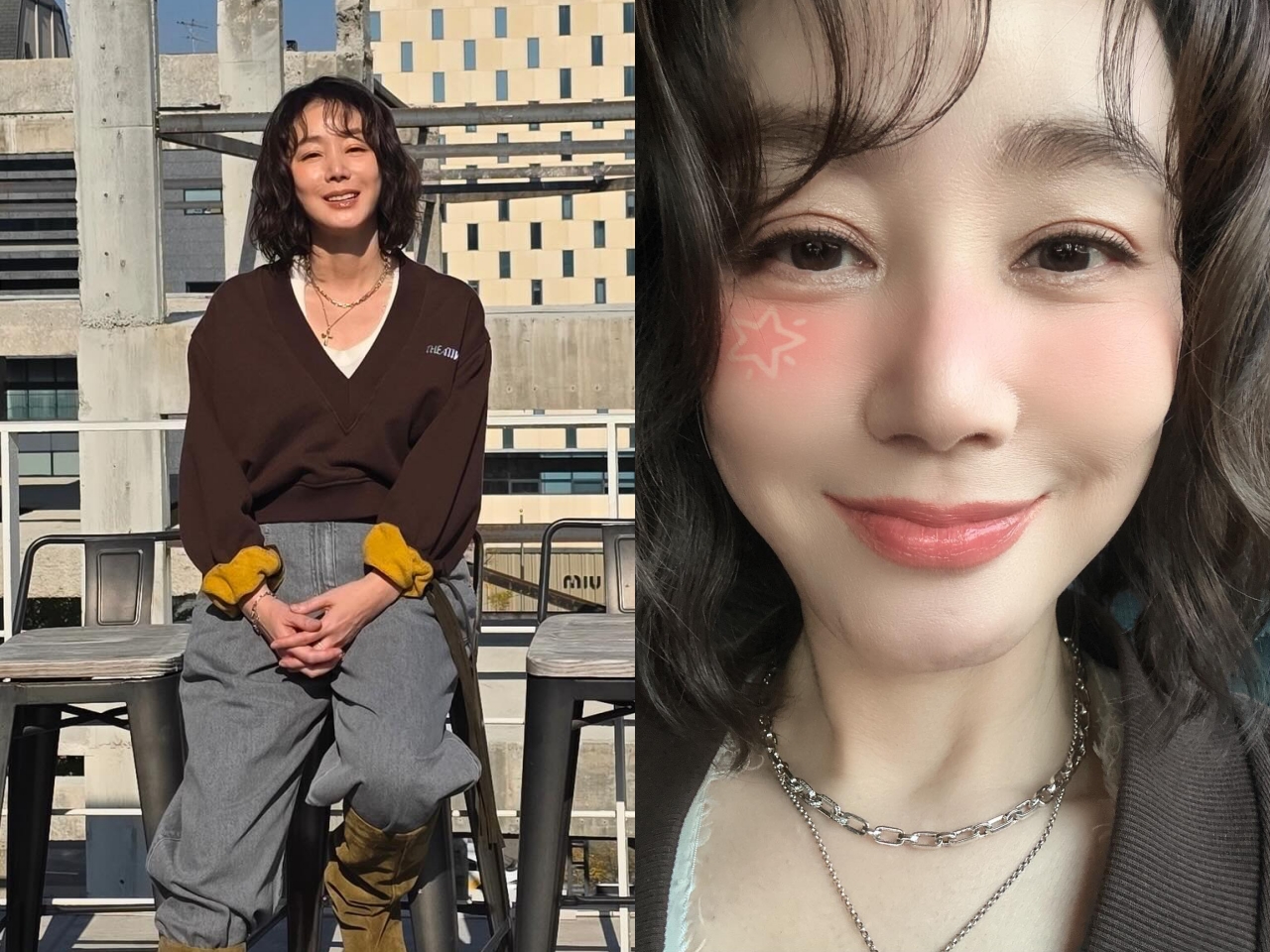 58歳女優キム・ソンリョンの若々しい近況…極上の美肌に“うっとり”【PHOTO】