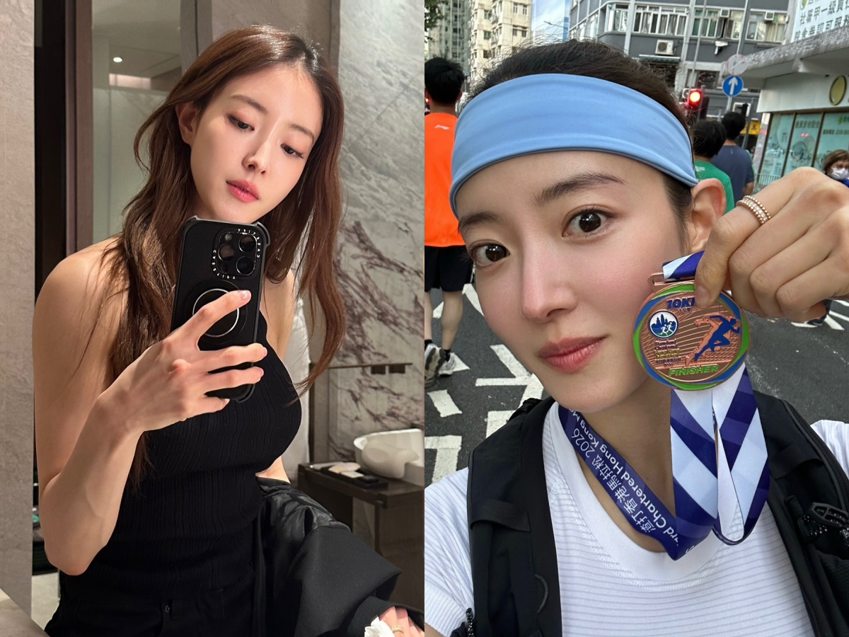 『赤い袖先』イ・セヨン、香港マラソン完走で見せた健康美「すごすぎる」【PHOTO】